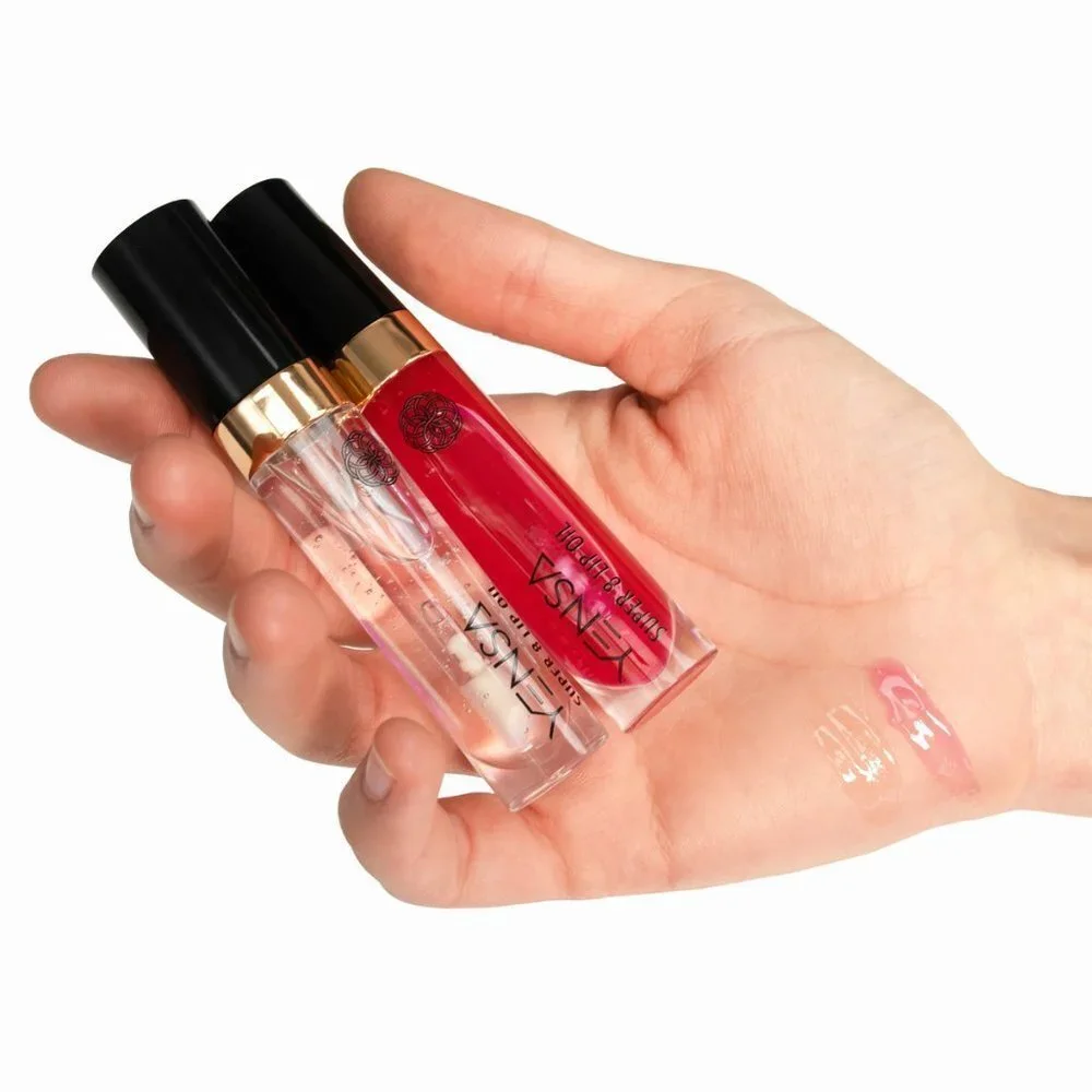 2/$29 YENSA Super 8 Lip Oil Sheer Pink Shine Gloss Full Size BNNU Super Foods